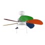 Ceiling Fan with Light Cecotec EnergySilence Aero 360 ColorFull 50 W by Cecotec, Ceiling Fans with Lamp - Ref: V1709126, Pric...