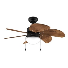 Deckenventilator mit Lampe Cecotec EnergySilence Aero 365 Schwarz Holz 50 W von Cecotec, Deckenventilatoren mit Beleuchtung -...