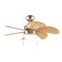 Ceiling Fan with Light Cecotec EnergySilence Aero 360 Golden Wood 50 W by Cecotec, Ceiling Fans with Lamp - Ref: V1709130, Pr...