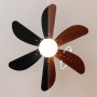 Ceiling Fan with Light Cecotec EnergySilence Aero 365 Golden Wood 50 W by Cecotec, Ceiling Fans with Lamp - Ref: V1709131, Pr...