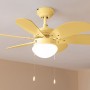 Deckenventilator mit Lampe Cecotec EnergySilence Aero 3600 Vision Full SunLight 50 W von Cecotec, Deckenventilatoren mit Bele...