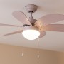 Ceiling Fan with Light Cecotec EnergySilence Aero 3600 Vision Full Lilac 50 W by Cecotec, Ceiling Fans with Lamp - Ref: V1709...