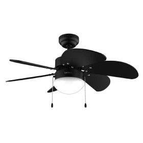 Ceiling Fan with Light Cecotec EnergySilence Aero 3600 Vision Full Black 50 W by Cecotec, Ceiling Fans with Lamp - Ref: V1709...