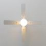 Ventilatore da Soffitto con Luce Cecotec EnergySilence Aero 450 Bianco 50 W di Cecotec, Ventilatori da soffitto con lampada -...