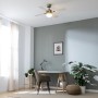 Ventilateur de Plafond avec Lumière Cecotec EnergySilence Aero 450 Blanc Doré 50 W de Cecotec, Ventilateurs de plafond avec l...