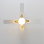 Ventilador de Techo con Luz Cecotec EnergySilence Aero 450 Blanco Dorado 50 W de Cecotec, Ventiladores de techo con lámpara -...