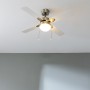 Ceiling Fan with Light Cecotec EnergySilence Aero 450 White Golden 50 W by Cecotec, Ceiling Fans with Lamp - Ref: V1709149, P...