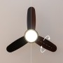 Ceiling Fan with Light Cecotec EnergySilence Aero 4265 Black Golden 18 W 65 W by Cecotec, Ceiling Fans with Lamp - Ref: V1709...