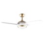 Ceiling Fan with Light Cecotec EnergySilence Aero 4265 White Golden 18 W 65 W by Cecotec, Ceiling Fans with Lamp - Ref: V1709...