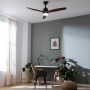 Ceiling Fan with Light Cecotec EnergySilence Aero 5275 DarkWood Black 18 W 40 W Wood by Cecotec, Ceiling Fans with Lamp - Ref...