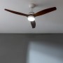 Deckenventilator mit Lampe Cecotec EnergySilence Aero 5275 Weiß 18 W 40 W Holz von Cecotec, Deckenventilatoren mit Beleuchtun...