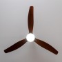 Ceiling Fan with Light Cecotec EnergySilence Aero 5275 White 18 W 40 W Wood by Cecotec, Ceiling Fans with Lamp - Ref: V170918...