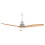 Ceiling Fan with Light Cecotec EnergySilence Aero 5275 LightWood White 18 W 40 W Wood by Cecotec, Ceiling Fans with Lamp - Re...