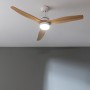 Ventilatore da Soffitto con Luce Cecotec EnergySilence Aero 5275 LightWood Bianco 18 W 40 W Legno di Cecotec, Ventilatori da ...