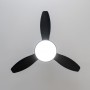 Ceiling Fan with Light Cecotec EnergySilence 4800 Light 36 W Black by Cecotec, Ceiling Fans with Lamp - Ref: V1709189, Price:...