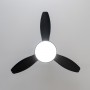 Ceiling Fan with Light Cecotec EnergySilence 4800 Black Golden 36 W by Cecotec, Ceiling Fans with Lamp - Ref: V1709191, Price...