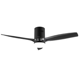 Ventilador de Teto com Luz Cecotec EnergySilence Aero 5285 Sun Preto 18 W 40 W de Cecotec, Ventoinhas de teto com candeeiro -...