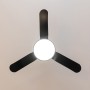 Ventilateur de Plafond avec Lumière Cecotec EnergySilence Aero 5200 Noir 22 W 40 W de Cecotec, Ventilateurs de plafond avec l...