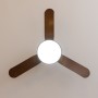 Ceiling Fan with Light Cecotec EnergySilence Aero 5200 22 W 40 W Wood by Cecotec, Ceiling Fans with Lamp - Ref: V1709233, Pri...