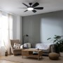 Ventilador de Teto com Luz Cecotec EnergySilence Aero 5200 Preto 55 W 32 W de Cecotec, Ventoinhas de teto com candeeiro - Ref...