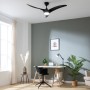 Ventilateur de Plafond avec Lumière Cecotec EnergySilence Aero 5295 Noir 18 W 40 W de Cecotec, Ventilateurs de plafond avec l...