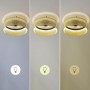 Ventilatore da Soffitto con Luce Cecotec EnergySilence LampAero 600 Beige 20 W 45 W di Cecotec, Ventilatori da soffitto con l...