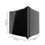 Mini-Kühlschrank Cecotec CoolMarket TT 31 Dual Black E Schwarz 31 L 231 L 47,4 x 44,7 x 49,6 cm von Cecotec, default - Ref: V...