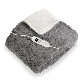 Manta Eléctrica Cecotec HeatConfort ThermalBlanket Gris 160 W 160 x 130 cm de Cecotec, Tratamientos de frío y calor - Ref: V1...