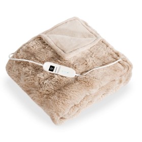 Cobertor Elétrico Cecotec HeatConfort ThermalBlanket Bege 160 W 160 x 130 cm de Cecotec, Tratamentos de frio e calor - Ref: V...