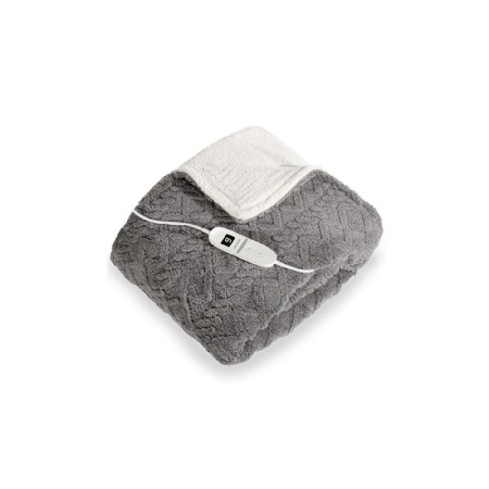 Manta Eléctrica Cecotec HeatConfort ThermalBlanket Gris 160 W 200 x 180 cm de Cecotec, Tratamientos de frío y calor - Ref: V1...