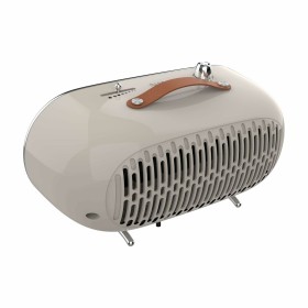 Calefactor Cerámico Eléctrico Cecotec ReadyWarm 1500 Blanco Beige 1500 W de Cecotec, Termoventiladores y calefactores cerámic...