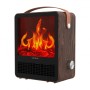 Calefactor Cerámico Eléctrico Cecotec ReadyWarm 1500 Ceramic Flames Negro 1500 W de Cecotec, Termoventiladores y calefactores...