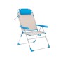 Silla Plegable Marbueno Azul Beige 67 x 99 x 66 cm | Tienda24 - Global Online Shop Tienda24.eu