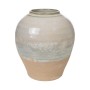 Florero Romimex Azul Beige Terracota 25 x 29 x 25 cm | Tienda24 - Global Online Shop Tienda24.eu