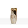 Blumenvase Romimex Champagne aus Keramik 11 x 25 x 10 cm | Tienda24 - Global Online Shop Tienda24.eu