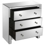 Chest of drawers Alexandra House Living Wood Crystal 70 x 35 x 75 cm | Tienda24 - Global Online Shop Tienda24.eu