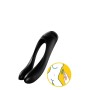 Massageador para Casais Satisfyer Candy Cane Preto | Tienda24 - Global Online Shop Tienda24.eu