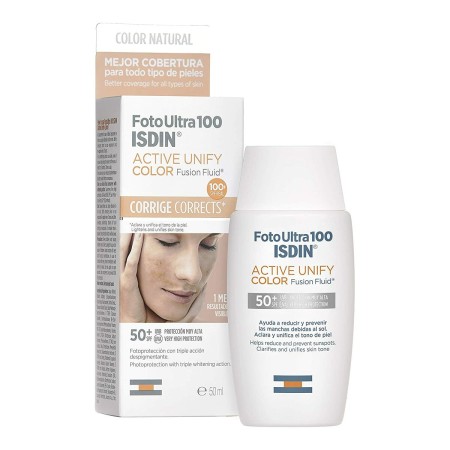 Crème Solaire Avec Couleur Isdin Spf 50 50 ml | Tienda24 - Global Online Shop Tienda24.eu