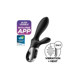 Vibratore Anale Cassini Nero Satisfyer di Satisfyer, Vibratori anali e per perineo - Rif: M0405324, Prezzo: 42,20 €, Sconto: %