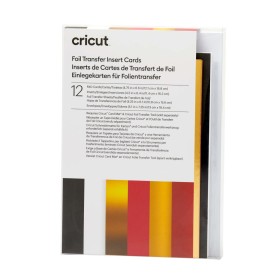 Cartões de inserção para plotter de corte Cricut Royal Flush R40 (12 Unidades) de Cricut, Papel de transferência - Ref: M0324...