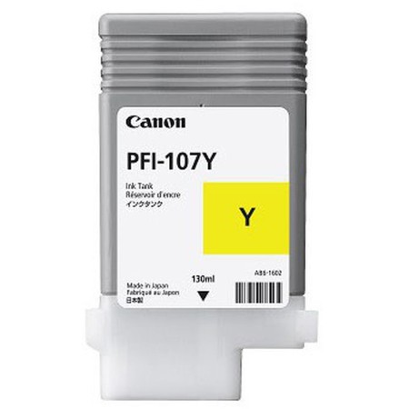 Tinteiro de Tinta Original Canon PFI-107Y Amarelo | Tienda24 - Global Online Shop Tienda24.eu