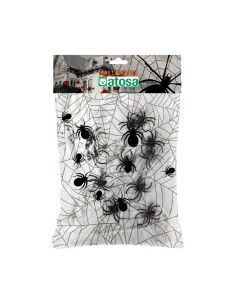 Spinnennetz Halloween 200 g Weiß Bunt von BigBuy Carnival, Halloween - Ref: S1130605, Preis: €4.49, Rabatt: %