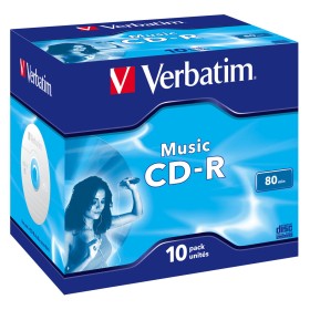 CD-RW Verbatim 43148 10 Unidades | Tienda24 - Global Online Shop Tienda24.eu