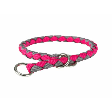 Collar de entrenamiento Trixie Cavo Grafito Fucsia S/M 35-41 cm | Tienda24 - Global Online Shop Tienda24.eu