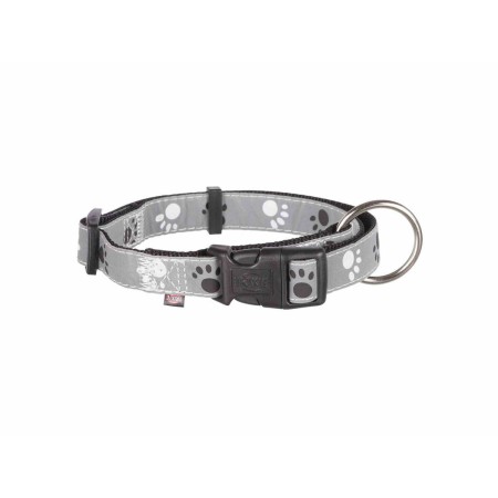 Collar para Perro Trixie Silver Reflect Negro Gris M/L 35-55 cm | Tienda24 - Global Online Shop Tienda24.eu