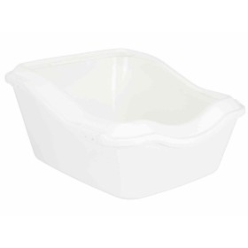 Cat Litter Box Rotho My Pet Bella Cat 56 x 19 x 39 cm White | Tienda24 - Global Online Shop Tienda24.eu