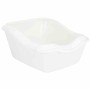 Cat Litter Box Trixie Cleany White 45 × 29 × 54 cm Plastic | Tienda24 - Global Online Shop Tienda24.eu