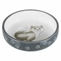 Comedero para Gato Trixie Blanco Gris | Tienda24 - Global Online Shop Tienda24.eu