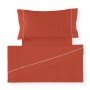 Set di Lenzuola Alexandra House Living Rosso Chiaro Osimano 4 Pezzi di Alexandra House Living, Lenzuola e federe per cuscino ...