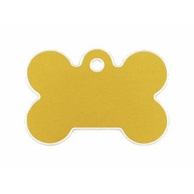 Identification plate Imarc Bone Yellow Golden by Imarc, Identification badges - Ref: M0603236, Price: 6,79 €, Discount: %